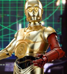 C3po red arm Meme Template