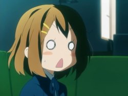 yui shocked Meme Template