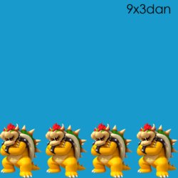 9x3dan announcement template Meme Template