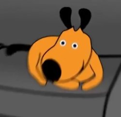 Orange Dog's Fun Fact Meme Template