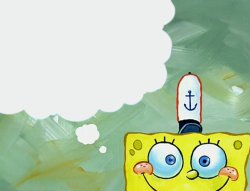 spongebob think Meme Template