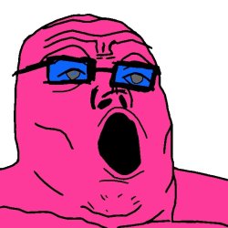 Pink tony soprano soyjak Meme Template