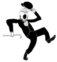 Tap dancing soyjak Meme Template