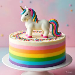 Rainbow Unicorn Cake Meme Template