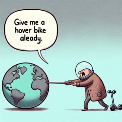 c'mon do something meme: poking the planet earth with a stick. w Meme Template