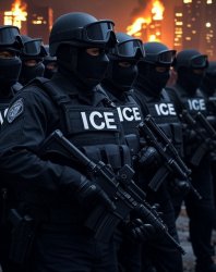 Trump Secret Police Stormtroops ICE Washington DC Meme Template