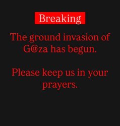 Ground invasion of Gaza Meme Template