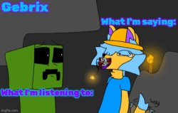 Gebrix announcement Meme Template