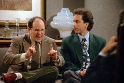 Seinfeld George show about nothing Meme Template