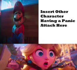 peach shocked blank meme Meme Template
