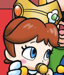 Little Stars Princess Daisy Confused Meme Template
