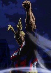 all might pose Meme Template