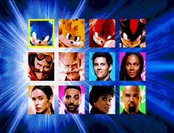 Sonic 3 choose your fighter Meme Template