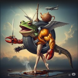 Ambalabu tatata assasinodindun ballerina crabracrocodiro crab Meme Template