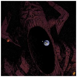 Galactus eating earth Meme Template