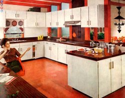 ATOMIC ERA KITCHEN Meme Template