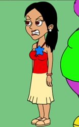 Angry Moana Waialiki in GoAnimate Meme Template