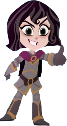 Cassandra (RTA) as a young girl vector Meme Template