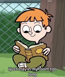 Todd From Wayside Reading A Book Meme Template