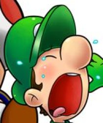 Baby Luigi siren Meme Template