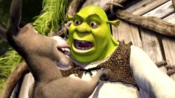 shrek donkey talking Meme Template