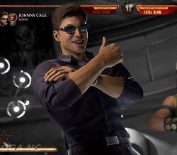 johnny cage Meme Template