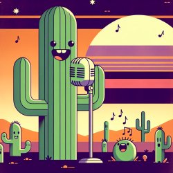 cactus music jokes Meme Template
