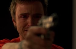 Jesse pointing gun and crying Meme Template
