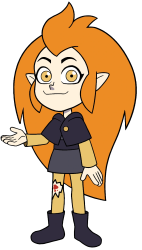 Eda as a child with a scrape on her knee in "Young Blood, Old So Meme Template
