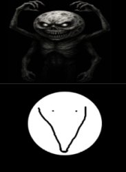 Moon monster Meme Template