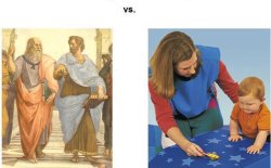 Plato and Socrates vs Baby Meme Template