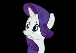Scared Rarity Meme Template