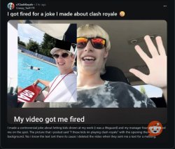 My video got me fired Meme Template