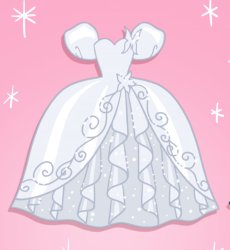 Giselle's Wedding Dress Meme Template