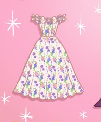 Giselle's Light Colored Dress Meme Template