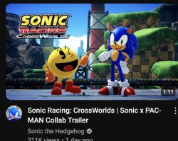 pacman x sonic Meme Template