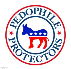 Democrats are pedophile protectors Meme Template