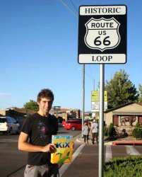 Route 66 Meme Template