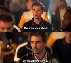 Ted lasso that’s too many ghosts Meme Template
