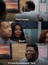 It's Actually pronounced Zach Meme Template