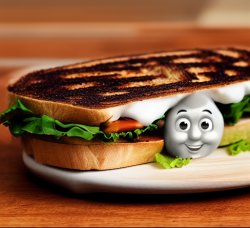 Thomas the Sandwich Meme Template