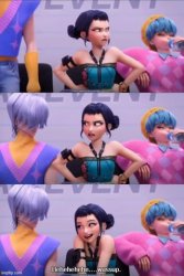 KPDH Zoey Wassup Meme Template