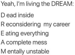 I’m Livin’ the DREAM Meme Template