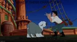 prince eric and max template Meme Template