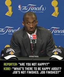 Kobe job finished Meme Template