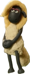 Lola (Shaun the sheep) Meme Template