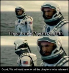 Space time chapters Meme Template