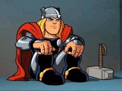 Thor waiting Meme Template