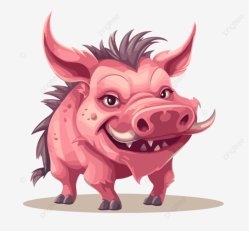 Cartoon hog Meme Template