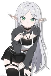 goth frieren Meme Template